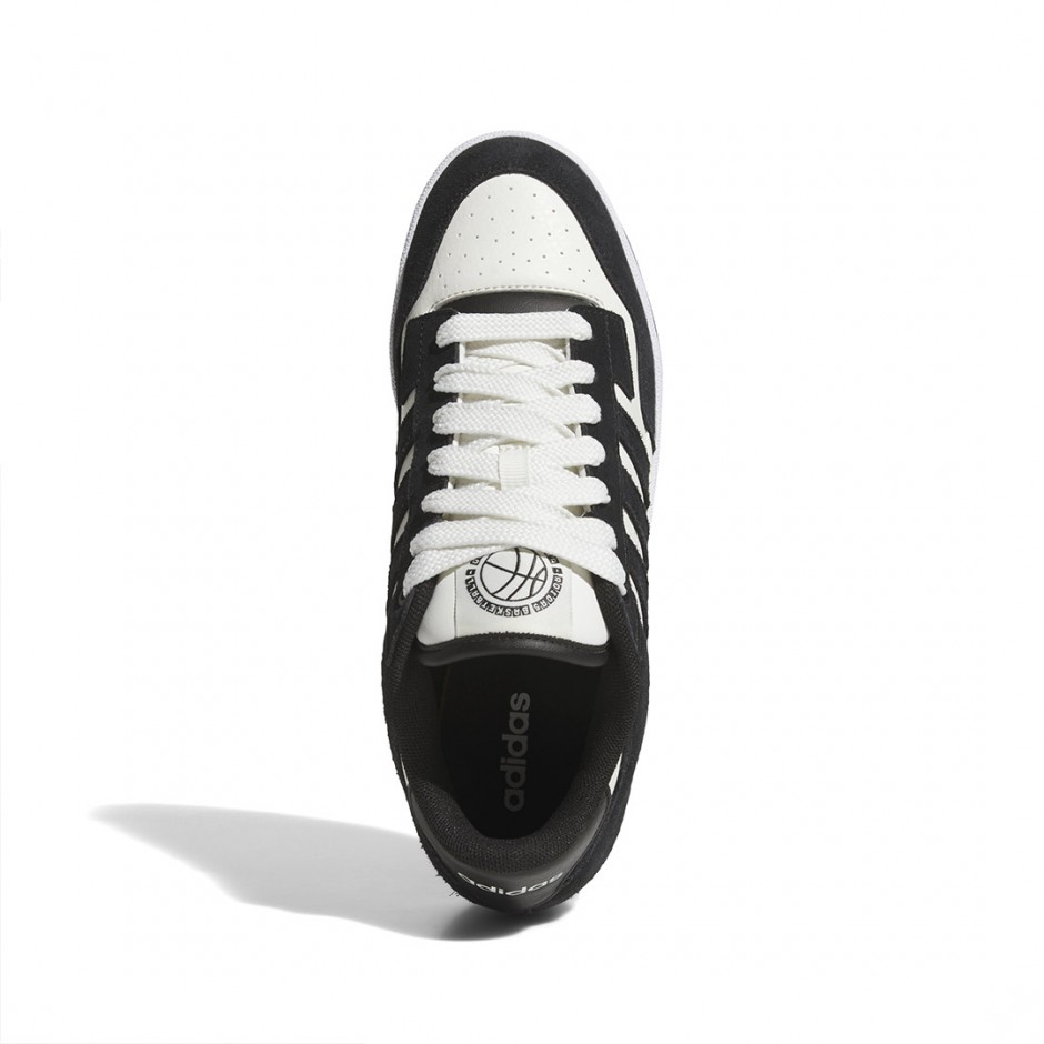 Ανδρικά Sneakers Λευκά-Μαύρα - adidas Sportswear Rapid Court Low