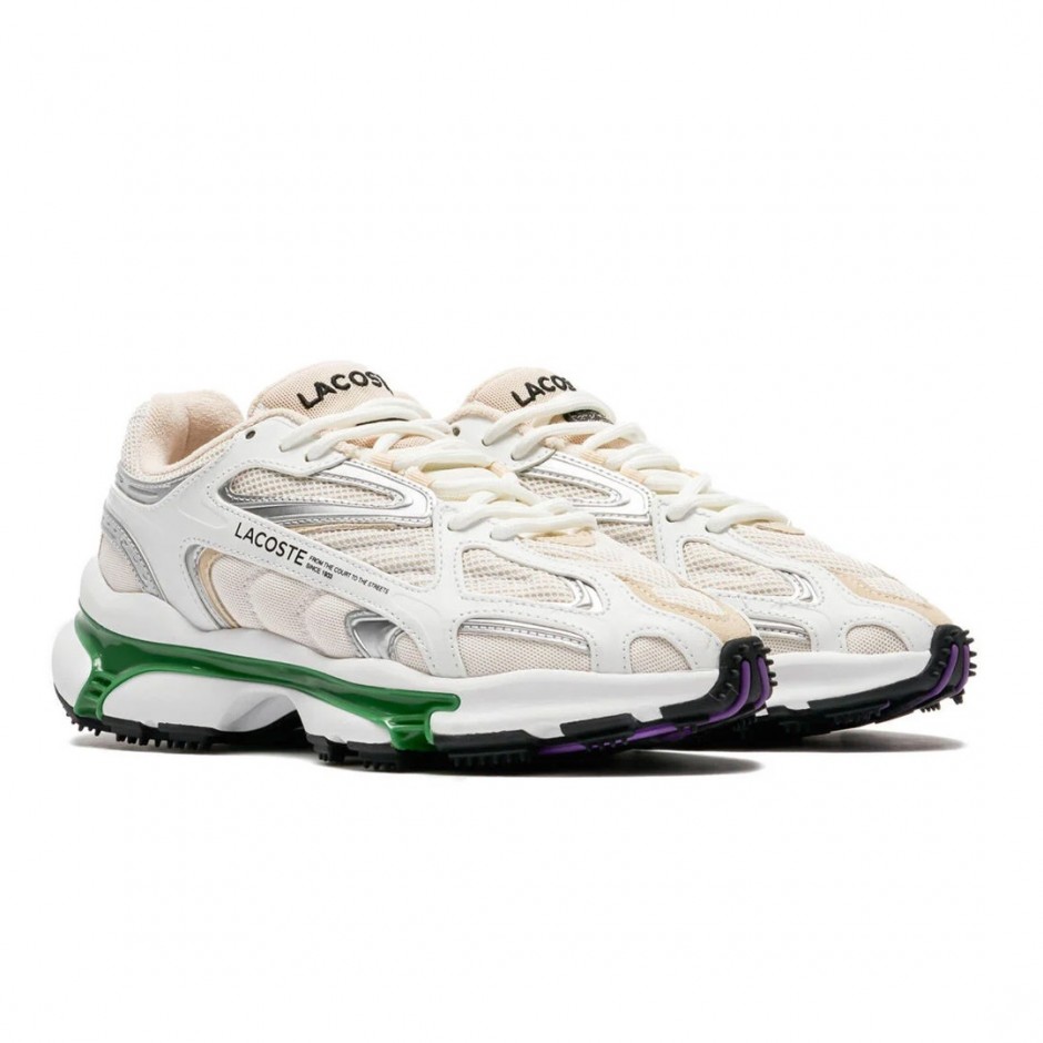Ανδρικά Sneakers Εκρού - Lacoste L003 2K24