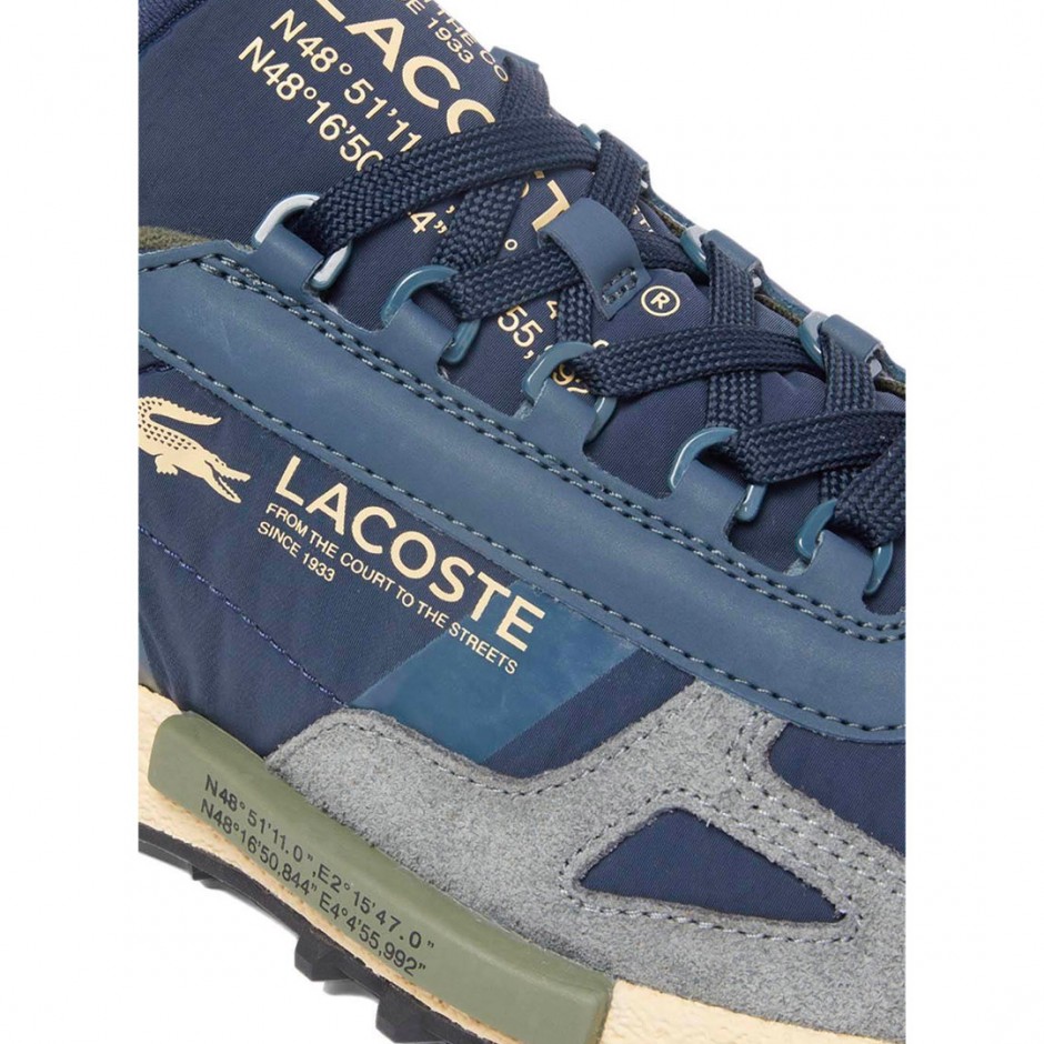 Ανδρικά Sneakers Μπλε - Lacoste Elite Active