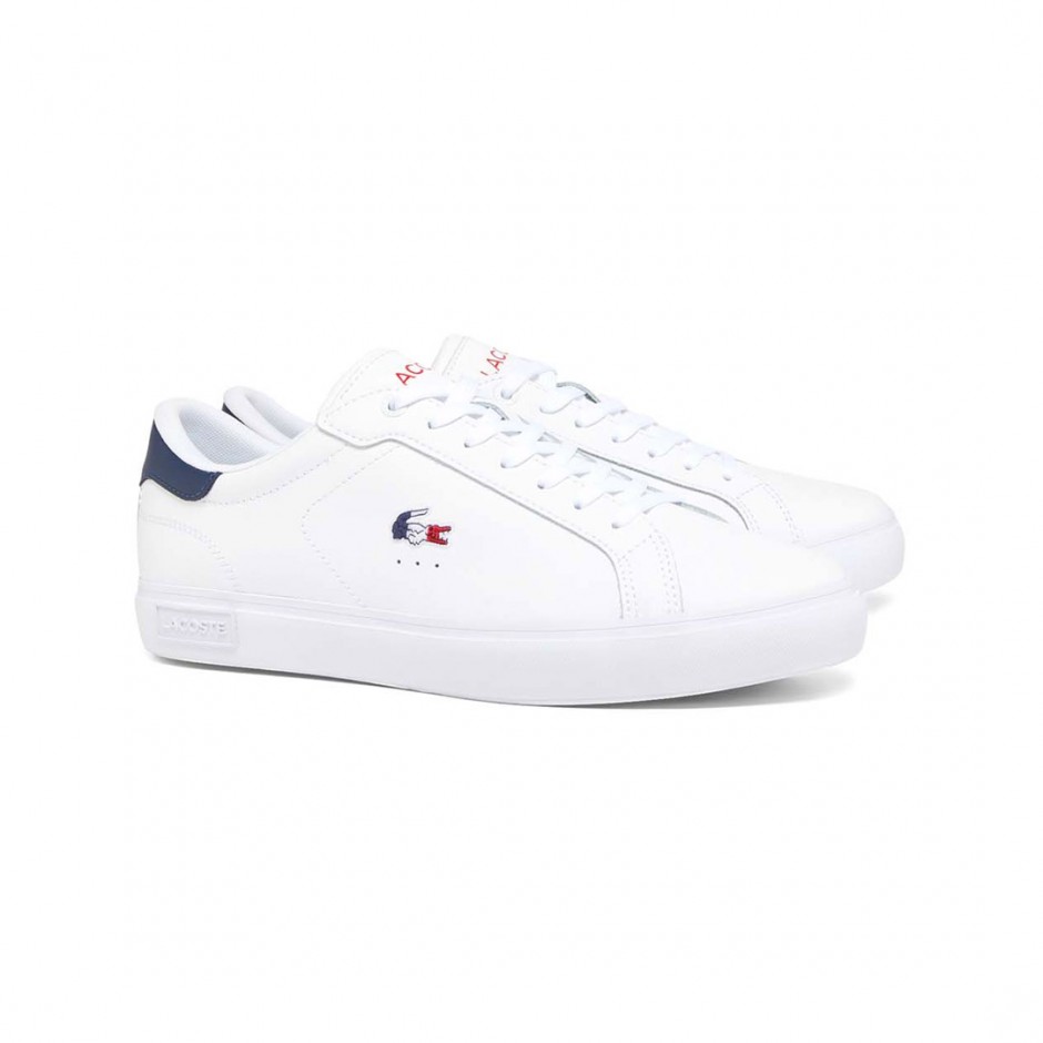 Ανδρικά Sneakers Λευκά - Lacoste Powercourt