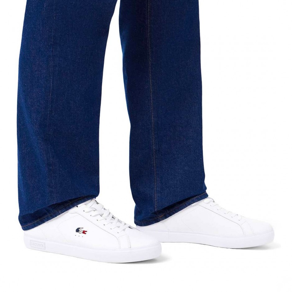 Ανδρικά Sneakers Λευκά - Lacoste Powercourt
