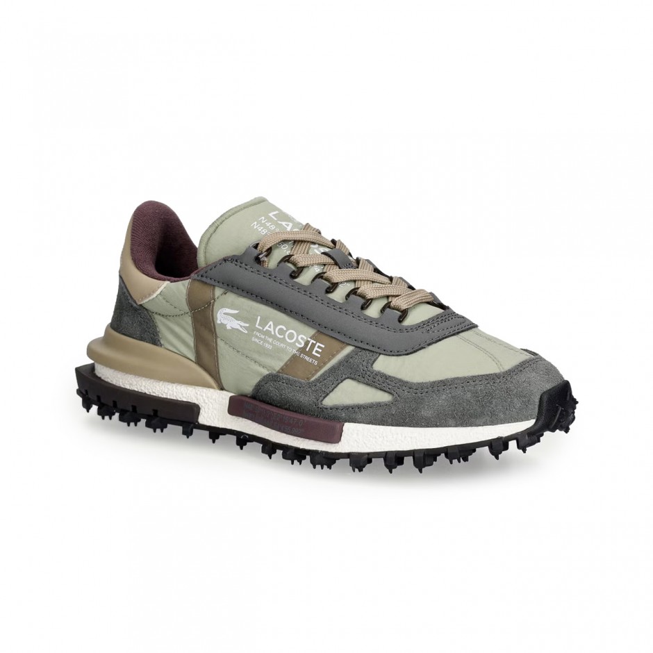 Ανδρικά Sneakers Γκρι - Lacoste Elite Active