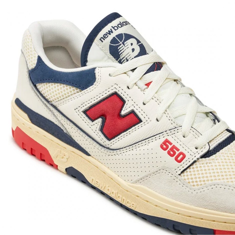 Ανδρικά Sneakers Λευκά - New Balance 550