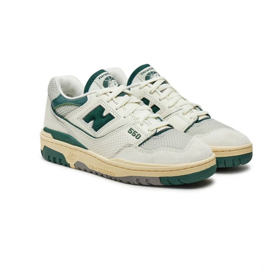 Ανδρικά Sneakers Λευκά - New Balance 550