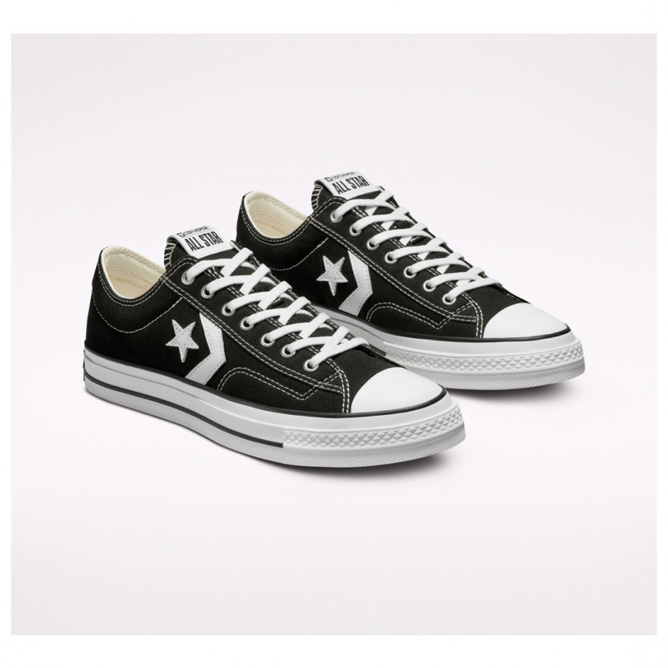 CONVERSE STAR PLAYER 76 PREMIUM CANVAS A01607C Black