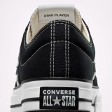 CONVERSE STAR PLAYER 76 PREMIUM CANVAS A01607C Black Image 4