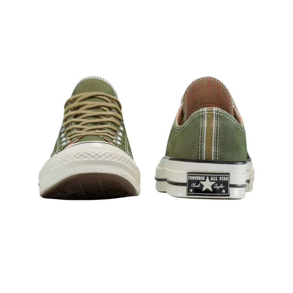 CONVERSE CHUCK 70 HOUNDSTOOTH LINING A13292C Κhaki