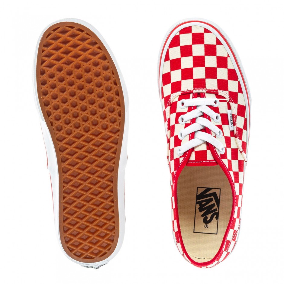 Men's Sneakers Red - Vans Authentic