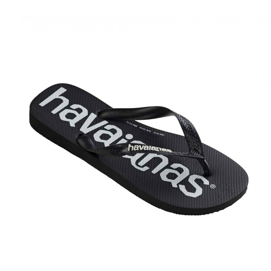 HAVAIANAS TOP LOGOMANIA 4144264-0090 Μαύρο