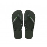 HAVAIANAS BRASIL LOGO 4110850-4896 Χακί Εικόνα 