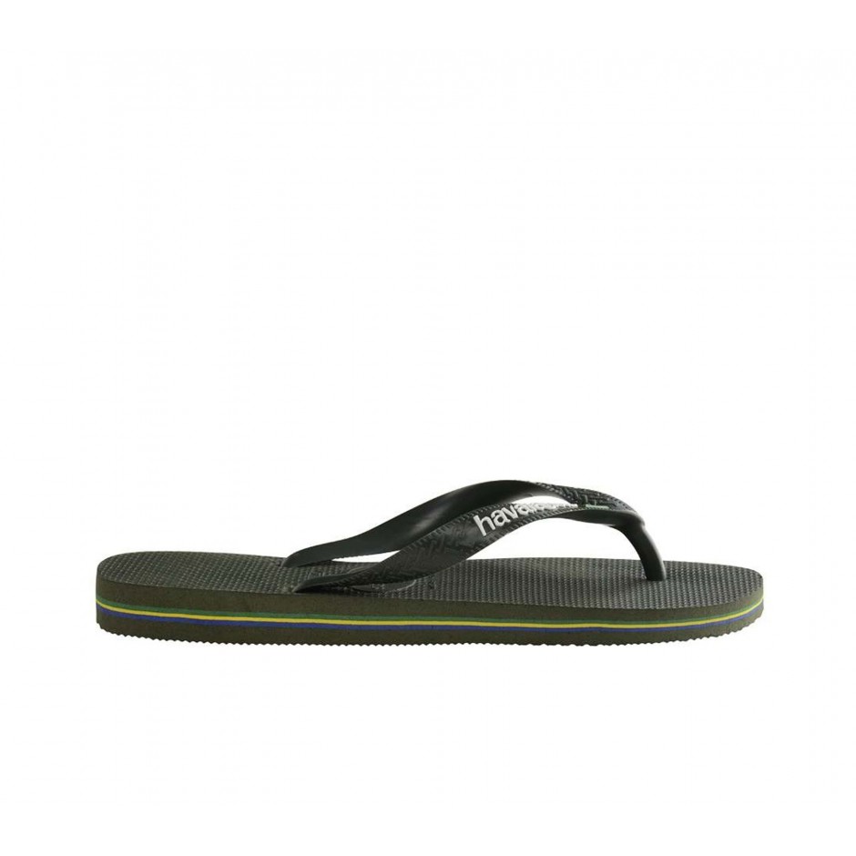 HAVAIANAS BRASIL LOGO 4110850-4896 Χακί