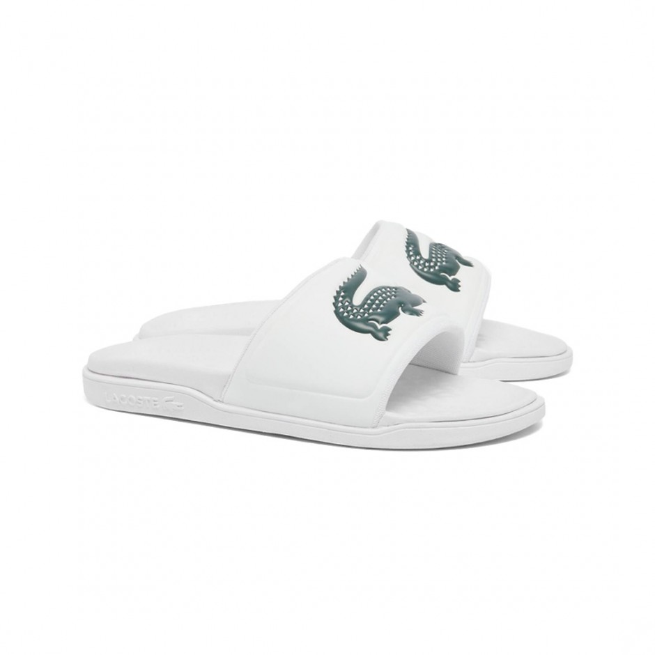 LACOSTE SERVE SLIDE DUAL 49CMA00381R5 White