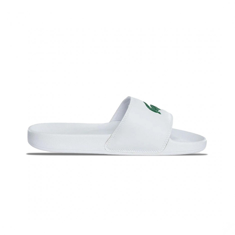Ανδρικά Slides Λευκά - Lacoste Serve Slide 0.0