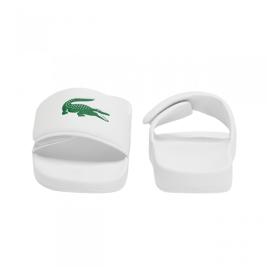 Men's Slides White - Lacoste Serve Slide 0.0