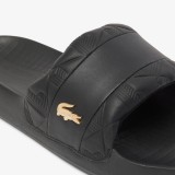 Ανδρικά Slides Μαύρα - Lacoste Serve Slide Hybrid Εικόνα 4