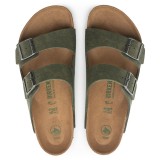 Men's Sandals Green - Birkenstock Arizona Vegan Image 0