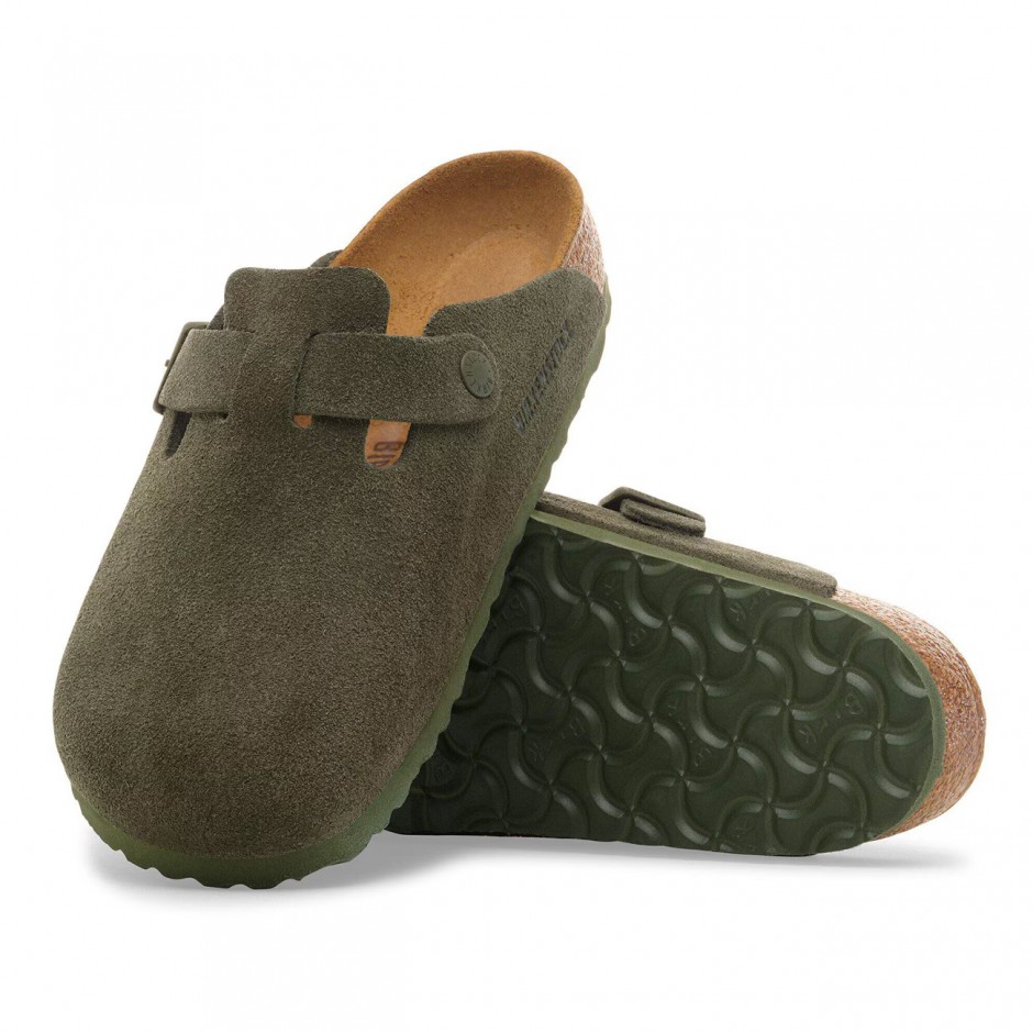 Men's Sandals Green - Birkenstock Boston