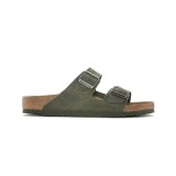 Men's Sandals Green - Birkenstock Arizona Vegan Image 