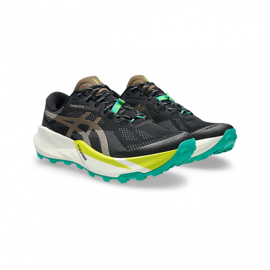 Men's Trail Running Shoes Black - ASICS TRABUCO 14 