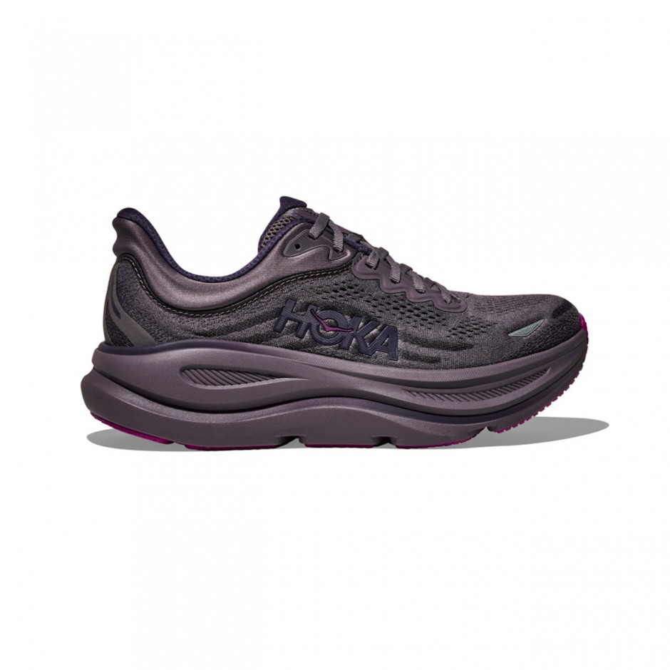 Women's Running Shoes Coal - HOKA ONE ONE Bondi 9