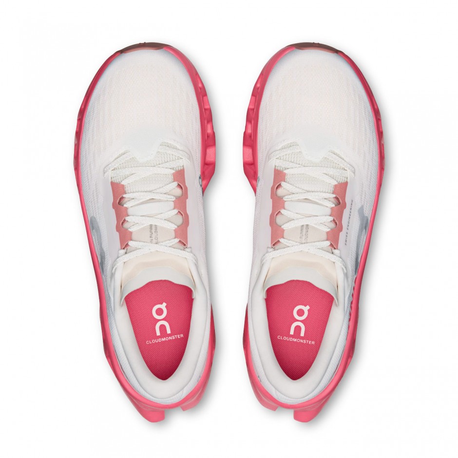 Women's Running Shoes Ecru - On Cloudmonster 3