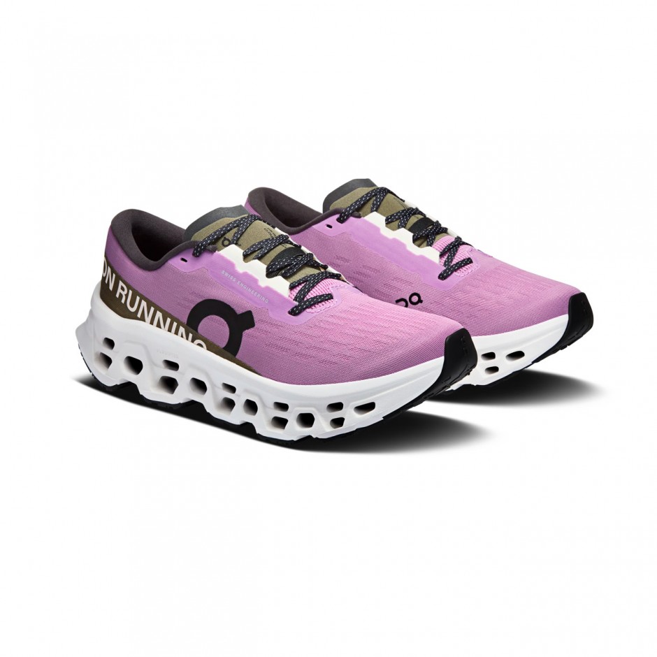 Women's Running Shoes Lilac - On Cloudmonster 3