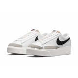 Γυναικεία Sneakers Λευκά - Nike Blazer Low Platform Εικόνα 0
