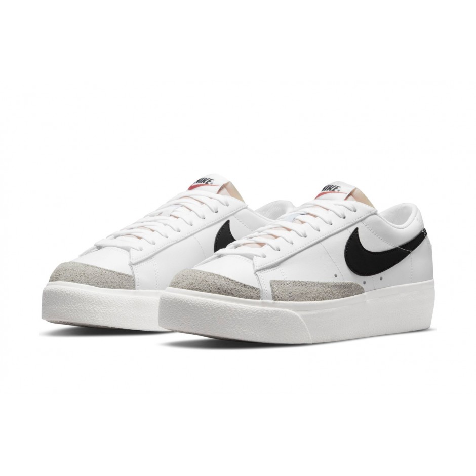 Γυναικεία Sneakers Λευκά - Nike Blazer Low Platform