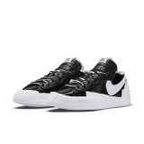 Nike Blazer Low x sacai Μαύρο - Γυναικεία Παπούτσια Εικόνα 1