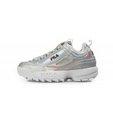 FILA DISRUPTOR M LOW 1010747-3WV Ασημί Εικόνα 