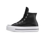 CONVERSE CHUCK TAYLOR ALL STAR CLEAN LEATHER PLATFORM 561675C Black Image 0