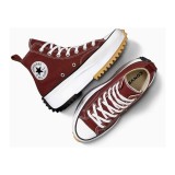 Converse Run Star Hike Platform Μπορντό - Γυναικεία Sneakers Εικόνα 3