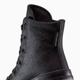 CONVERSE CHUCK 70 DE LUXE HEEL PLATFORM LEATHER A15514C Black Image 1