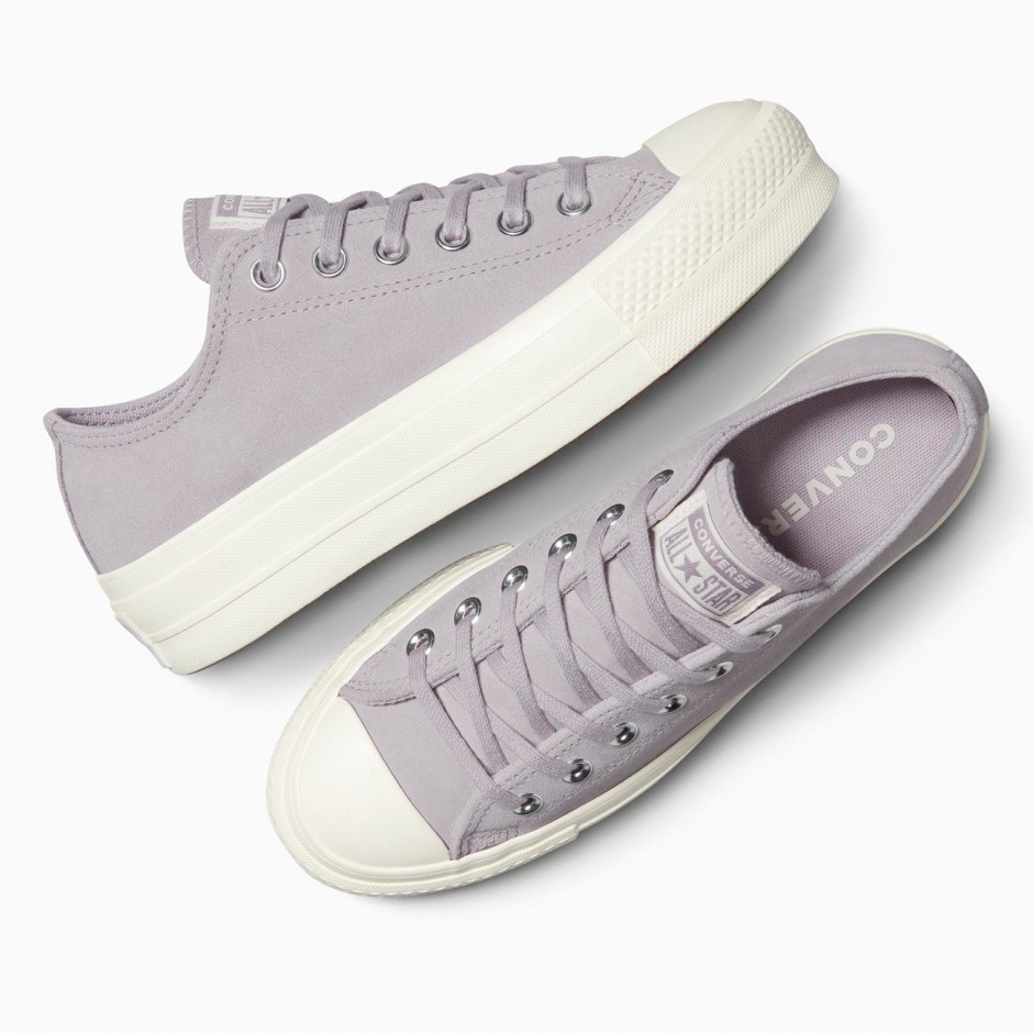 CONVERSE CHUCK TAYLOR ALL STAR LIFT PLATFORM COLORFUL SUEDE A15532C Lilac