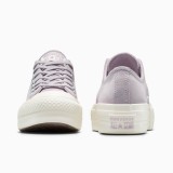 CONVERSE CHUCK TAYLOR ALL STAR LIFT PLATFORM COLORFUL SUEDE A15532C Lilac Image 4