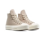 CONVERSE CHUCK TAYLOR ALL STAR LIFT PLATFORM SUEDE A12966C Beige Image 1