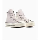 CONVERSE CHUCK TAYLOR ALL STAR PLATFORM COLORFUL SUEDE A14516C Ecru Image 1