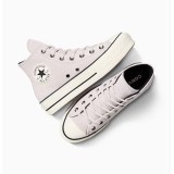 CONVERSE CHUCK TAYLOR ALL STAR PLATFORM COLORFUL SUEDE A14516C Ecru Image 3