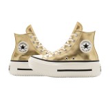 CONVERSE CHUCK TAYLOR ALL STAR DOUBLE STACK METALLIC A15164C Gold Image 0