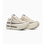 Γυναικεία Sneakers Μπεζ - Converse Chuck Taylor All Star Lift Double Stack Platform Εικόνα 0
