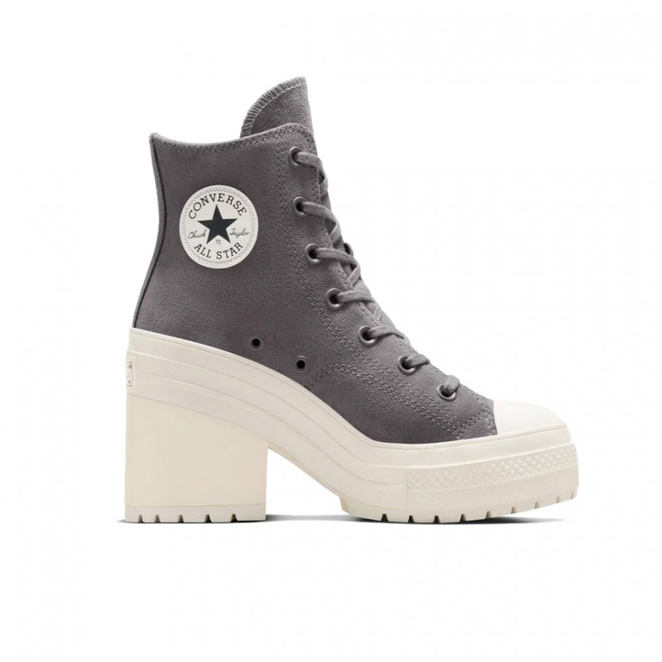 CONVERSE CHUCK 70 DE LUXE HEEL PLATFORM A12327C Coal