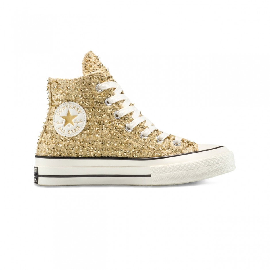 CONVERSE CHUCK 70 METALLIC - METALLIC A16401C Gold