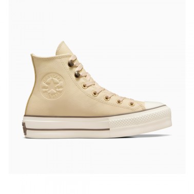 Γυναικεία Sneakers Εκρού - Converse Chuck Taylor All Star Lift Platform 