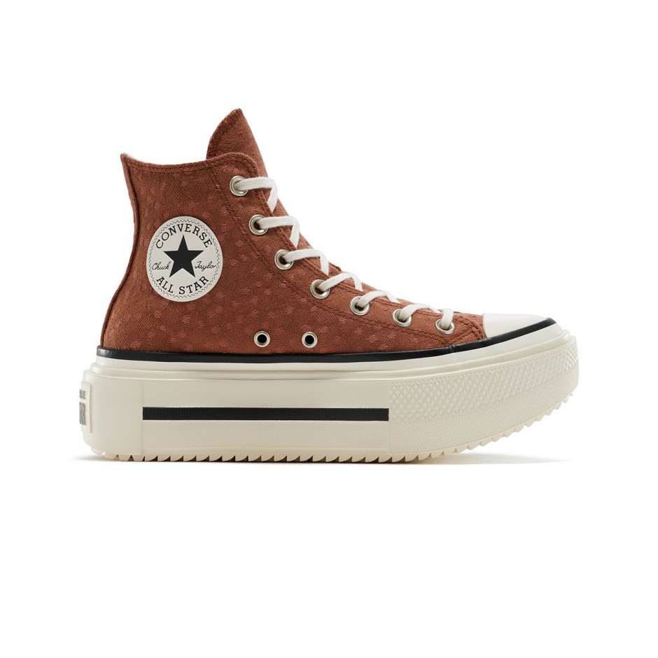 CONVERSE CHUCK TAYLOR ALL STAR LIFT DOUBLE STACK A17883C Brown