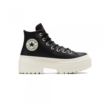 Γυναικεία Sneakers Μαύρα - Converse Chuck Taylor All Star Lugged Heel Platform Waterproof