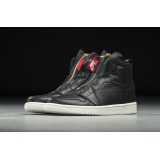 JORDAN AIR 1 HIGH ZIP SHOE AQ3742-016 Μαυρο Εικόνα 0