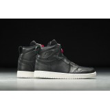 JORDAN AIR 1 HIGH ZIP SHOE AQ3742-016 Μαυρο Εικόνα 