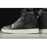 JORDAN AIR 1 HIGH ZIP SHOE AQ3742-016 Μαυρο Εικόνα 2