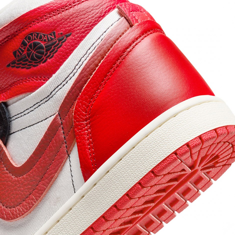 Γυναικεία Sneakers Κόκκινα - Jordan Air 1 High Method of Make