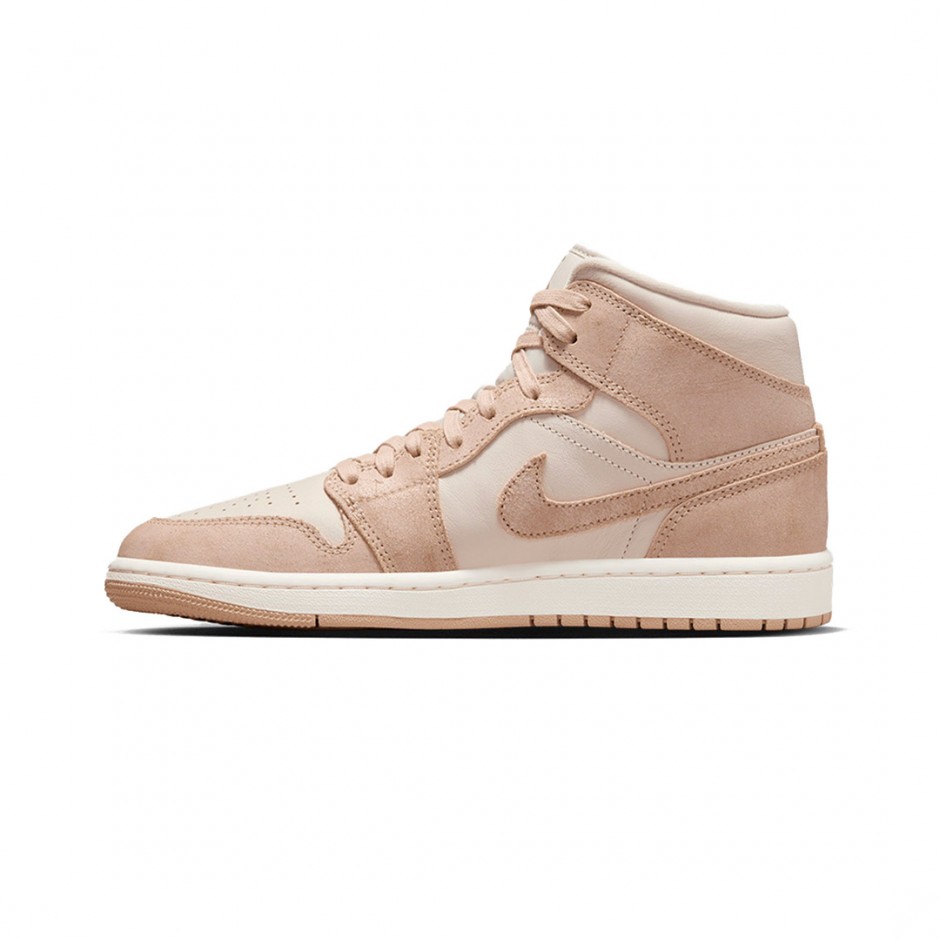 Γυναικεία Sneakers Μπεζ - Jordan Air 1 Mid
